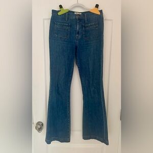 madewell flea market flares